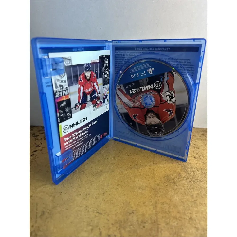 NHL 21 PS4 PlayStation 4 Hockey Video Game EA Sports